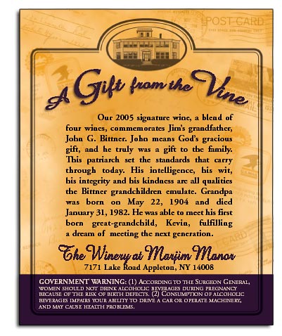 A Gift from the Vine