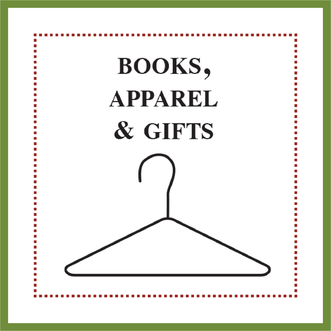 Gifts, Books, &amp; Apparel