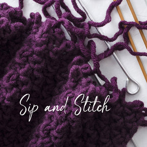 Sip and Stitch: Crochet with Lisa - Sundays @ 2pm